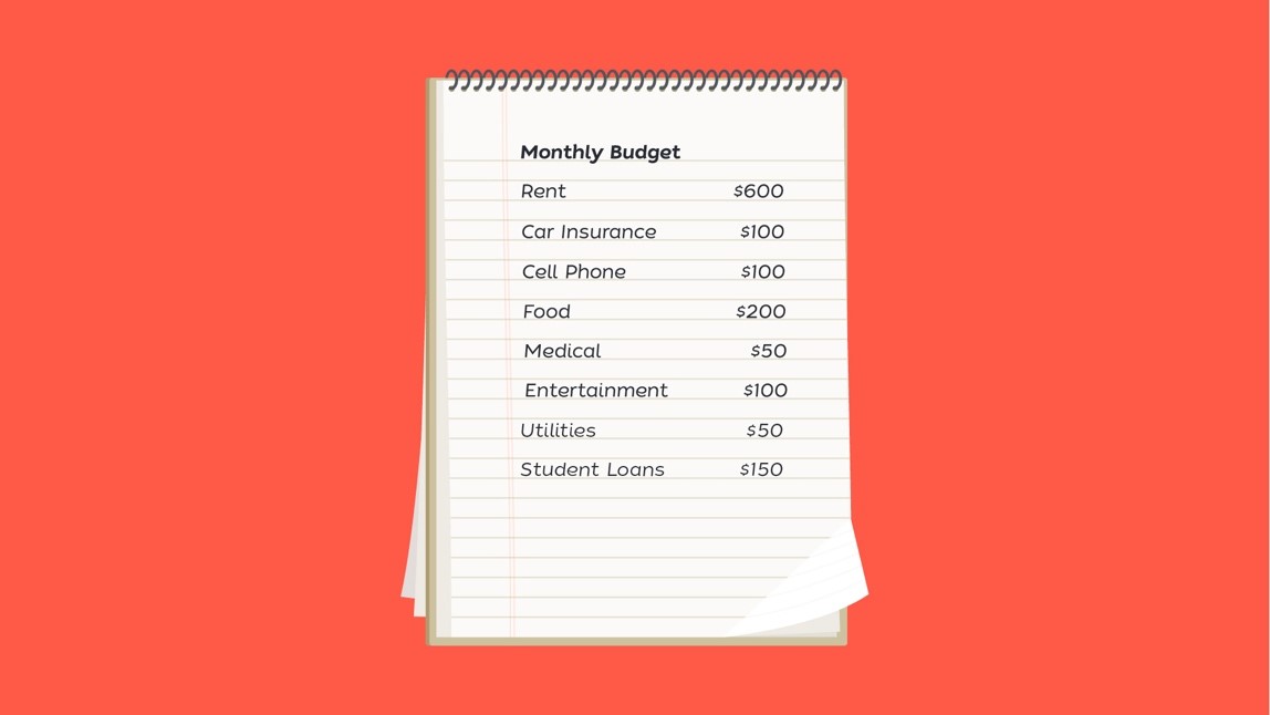 Monthly Budget Image