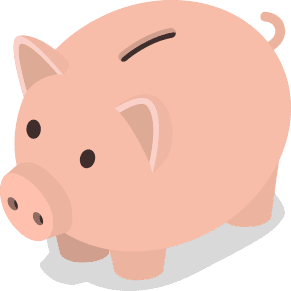 piggy bank illustration