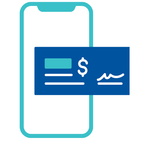 mobile deposit icon